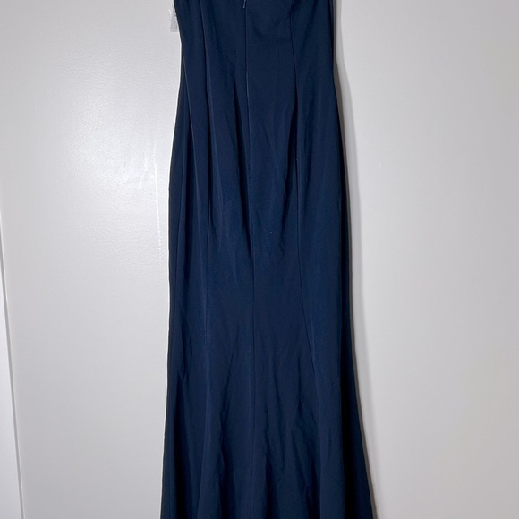 AQUA Strapless GownLength Evening Dress Sweetheart neck Mermaid silhouette, New - Picture 10 of 16